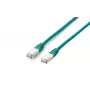 patch-kaabel Equip Cat.6A Platinum RJ-45 S/FTP 0.5m roheline