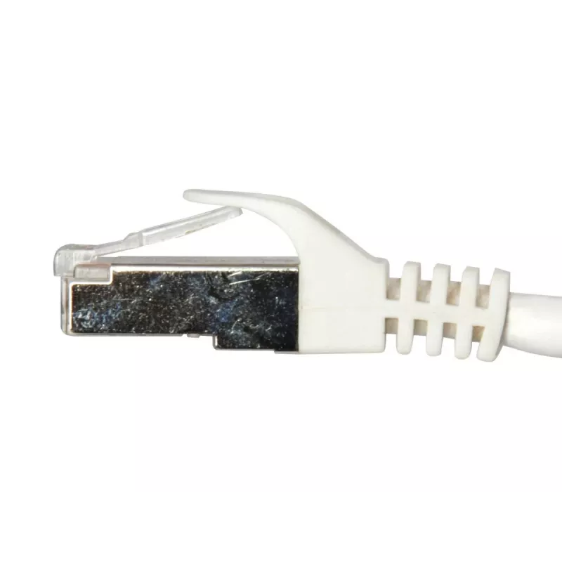 Equip Cat.6A Pro S/FTP paigakaabel, 0,5 m, valge, 0,5 m, Cat6a, S/FTP (S-STP), RJ-45, RJ-45, valge