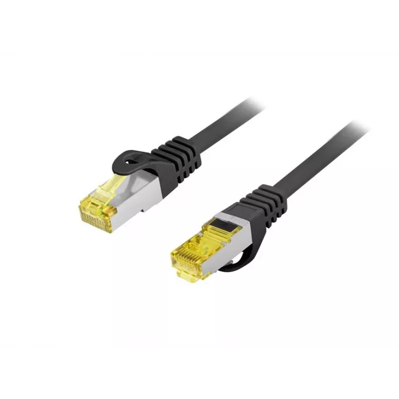 Välistingimustesse sobiv ühenduskaabel EQUIP Cat.6A S/FTP 1,0 m RJ-45 — must
