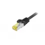 patch-kaabel EQUIP Cat.6A S/FTP välistingimustes 0,25 m, RJ-45 – must