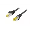 patch-kaabel EQUIP Cat.6A S/FTP välistingimustesse, 7,5 m, RJ-45–RJ-45, must