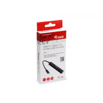 Equip 128954 jaotur USB 3.2 Gen 1 (3.1 Gen 1) USB-C 5000 Mbit/s Must