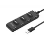 Equip 7-pordiline USB 2.0 jaotur, USB 2.0, USB 2.0, 480 Mbit/s, must, Hiina, CE, RoHS