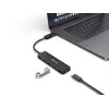 4-Port USB 3.2 Gen 1 Hub Equip with USB-C Adapter Must 5000 Mbit/s