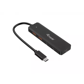 Equip USB-C 4-pordiline USB 3.2 Gen 2 (10 Gbps) jaotur, USB-C x 2, USB-A x 2