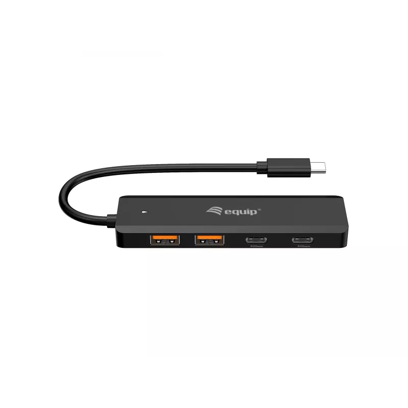 Equip USB-C 4-pordiline USB 3.2 Gen 2 (10 Gbps) jaotur, USB-C x 2, USB-A x 2