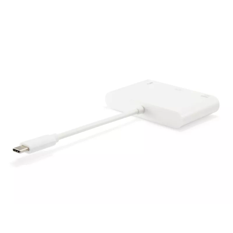 USB C-tüüp VGA emasele/USB A emasele/PD-adapter Equip 133462
