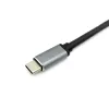 Equip USB-C 4 in 1 Dual HDMI Adapter, USB 3.2 Gen 1 (3.1 Gen 1) Type-C, hõbedane, 4K Ultra HD, 30 Hz, HDMI, alumiinium