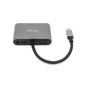 Equip USB-C 5 in 1 mitmefunktsiooniline adapter