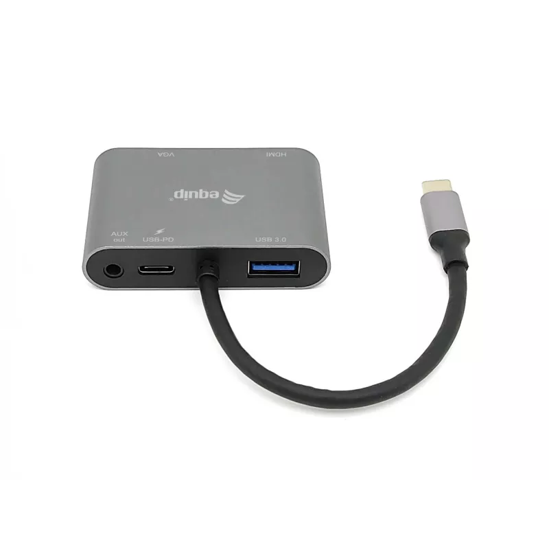 Equip USB-C 5 in 1 mitmefunktsiooniline adapter