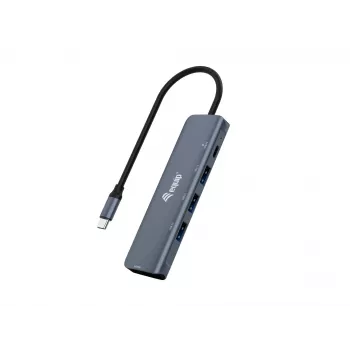 Equip USB-C 5-in-1 MULTIFUNKTSIOONIGA adapter, HDMI, USB 3.2 GEN1, 100W USB PD