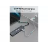 Equip USB-C 5-in-1 MULTIFUNKTSIOONIGA adapter, HDMI, USB 3.2 GEN1, 100W USB PD