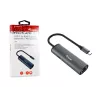 Equip USB-C — RJ45 Gigabit võrk + PD Adapter USB USB-C 100W