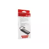 Equip USB-C 9-in-1 multifunktsionaalne adapter, HDMI 4K/60 Hz, Gigabit LAN, USB 3.2 Gen1, SD/TF, 100 W USB PD
