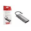 Equip USB-C 9-in-1 multifunktsionaalne adapter, HDMI 4K/60 Hz, Gigabit LAN, USB 3.2 Gen1, SD/TF, 100 W USB PD