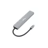 Equip USB-C 7-in-1 multifunktsionaalne adapter, HDMI 4K/60Hz, USB 3.2 Gen1 x 3, TF/MICRO SD, 100W USB PD