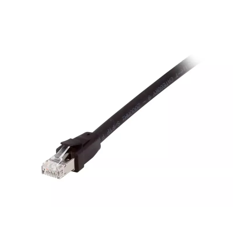 Equip Cat 8.1 S/FTP (PIMF) paigalduskaabel, LSOH, 3,0 m, must
