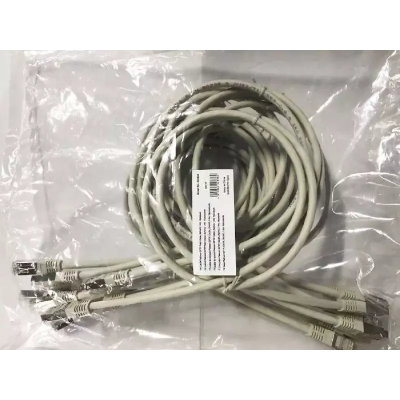 Equip Cat.6A Platinum S/FTP paigakaabel, hall, 1,0 m, 10 tk komplekt