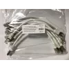 Equip Cat.6A Platinum S/FTP patch-kaabel, Valge, 0.25m, 10pcs/set
