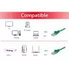 Equip Cat.6 U/UTP ühenduskaabel, 0,15 m, roheline, 0,15 m, Cat6, U/UTP (UTP), RJ-45, RJ-45, roheline
