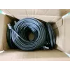 Equip Cat.6 S/FTP paigalduskaabel, 10,0 m, must, 9 tk/komplekt