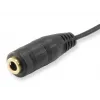 Equip Audio jagamiskaabel, must, 3,5 mm, 2 x 3,5 mm, emane, isane, polüvinüülkloriid (PVC)