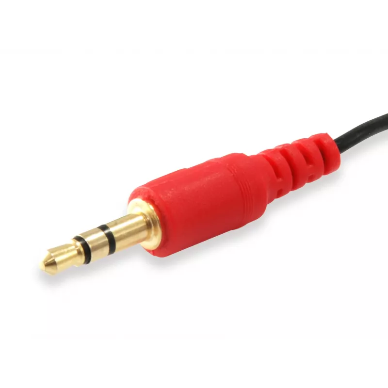 Equip Audio jagamiskaabel, must, 3,5 mm, 2 x 3,5 mm, emane, isane, polüvinüülkloriid (PVC)