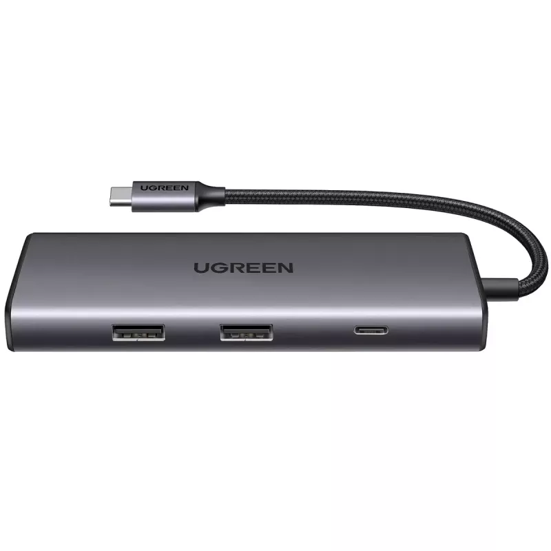 USB-C mitmeotstarbeline adapter UGREEN 15531 HDMI USB 3.0 Ethernet