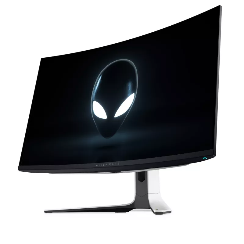 Alienware AW3225QF arvutimonitor 81,3 cm (32 tolli) 3840 x 2160 pikslit 4K Ultra HD QD-OLED must, valge