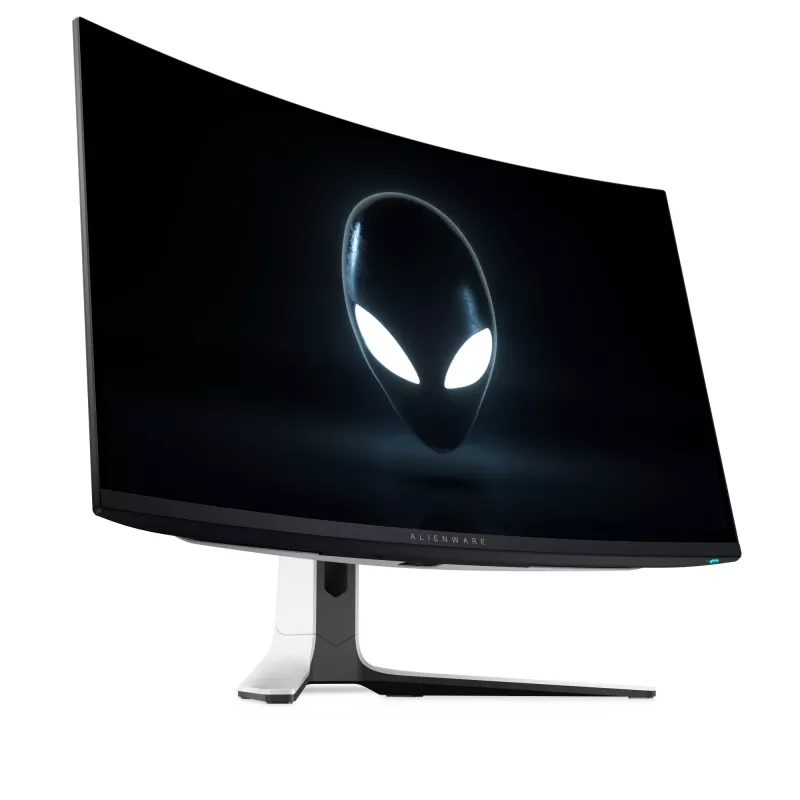 Alienware AW3225QF arvutimonitor 81,3 cm (32 tolli) 3840 x 2160 pikslit 4K Ultra HD QD-OLED must, valge