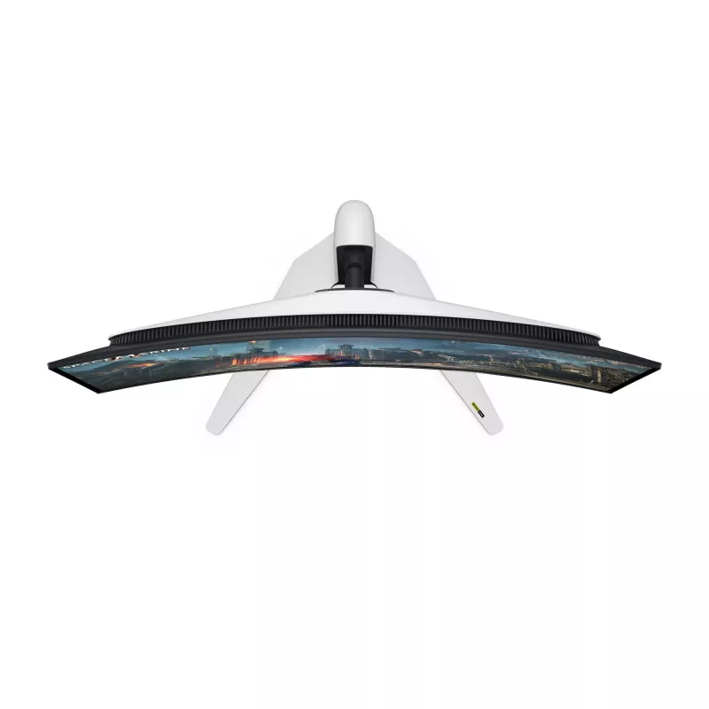 Alienware AW3225QF arvutimonitor 81,3 cm (32 tolli) 3840 x 2160 pikslit 4K Ultra HD QD-OLED must, valge