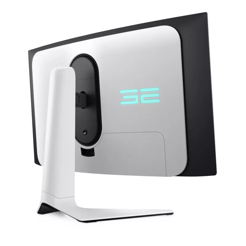 Alienware AW3225QF arvutimonitor 81,3 cm (32 tolli) 3840 x 2160 pikslit 4K Ultra HD QD-OLED must, valge
