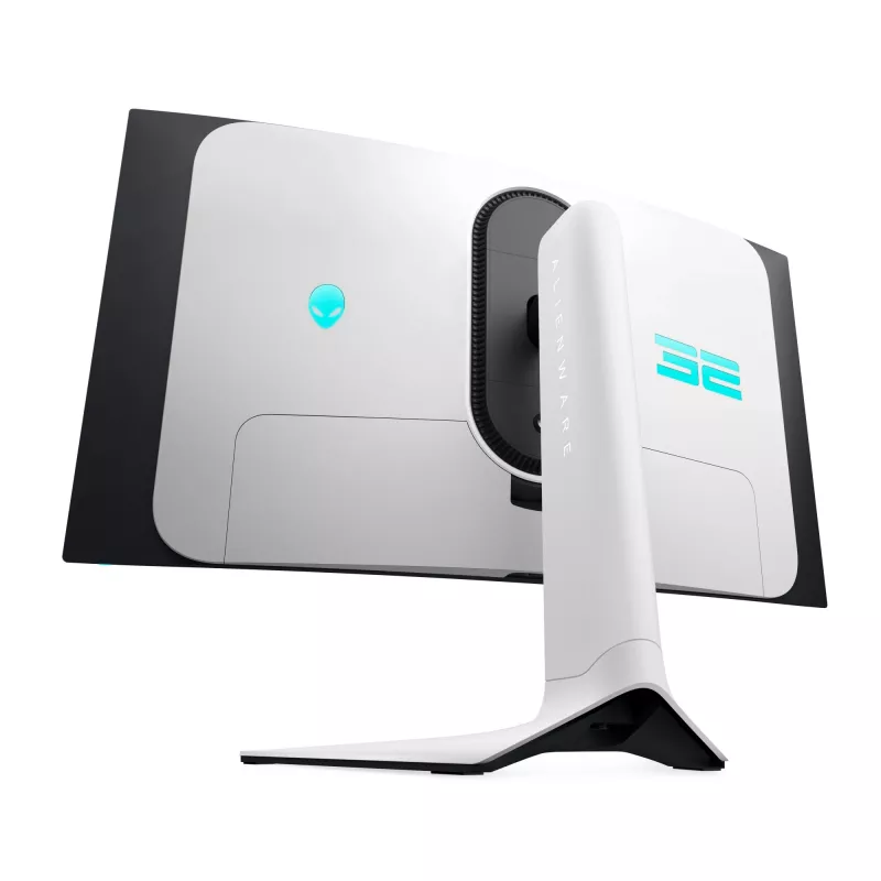 Alienware AW3225QF arvutimonitor 81,3 cm (32 tolli) 3840 x 2160 pikslit 4K Ultra HD QD-OLED must, valge