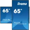 iiyama LH6541UHS-B1AG Signage-ekraan 163,8 cm (64,5 tolli) LCD 500 cd/m² 4K Ultra HD Must 24/7