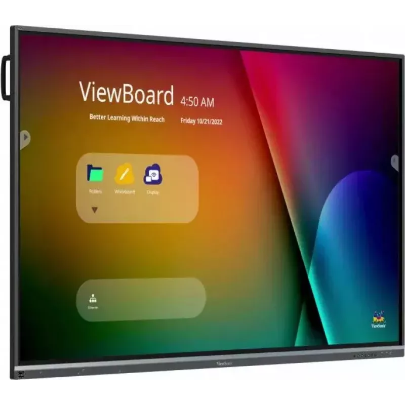 Viewsonic IFP6550-5F interaktiivne tahvel 165,1 cm (65 tolli) 3840 x 2160 pikslit Puutetundlik ekraan Must HDMI