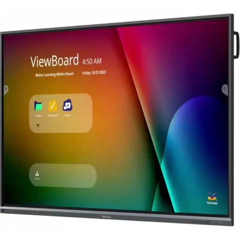 Viewsonic IFP6550-5F interaktiivne tahvel 165,1 cm (65 tolli) 3840 x 2160 pikslit Puutetundlik ekraan Must HDMI