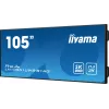 iiyama LH10551UWS-B1AG Signage Display Digitaalne infokuva lameekraan 2.67 m (105 tolli) LED 500 cd/m² UltraWide 5K HD Must 24/7