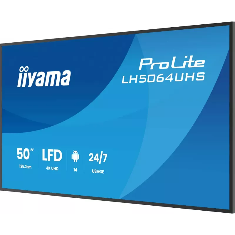 Digitaalne infokuva iiyama LH7564UHS-B1AG 75 tolli 4K Ultra HD