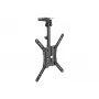 Equip 23–55 tolli laekinnitusega teleriklamber, 75 x 75 mm, 400 x 400 mm, 0–80°, -45–45°, roostevaba teras, must