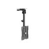 Equip 23–55 tolli laekinnitusega teleriklamber, 75 x 75 mm, 400 x 400 mm, 0–80°, -45–45°, roostevaba teras, must