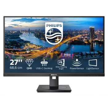 Philips 276B1/00 arvutimonitor 68,6 cm (27 tolli) 2560 x 1440 pikslit Full HD LED must