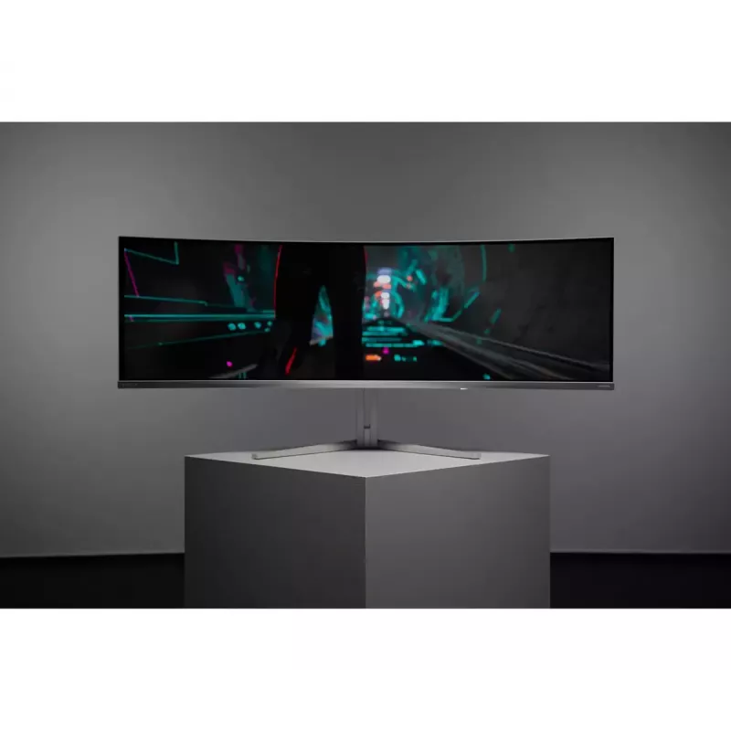 Philips Evnia 8000 49M2C8900/00 arvutimonitor 124,2 cm (48,9 tolli) 5120 x 1440 pikslit Dual QHD QD-OLED Valge