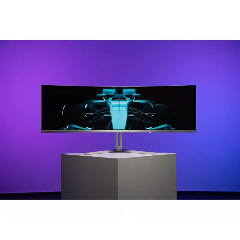 Philips Evnia 8000 49M2C8900/00 arvutimonitor 124,2 cm (48,9 tolli) 5120 x 1440 pikslit Dual QHD QD-OLED Valge