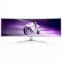 Philips Evnia 8000 49M2C8900/00 arvutimonitor 124,2 cm (48,9 tolli) 5120 x 1440 pikslit Dual QHD QD-OLED Valge