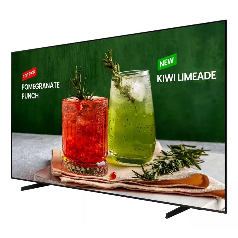 Samsung BE98D-H Digitaalne sildistus lameekraan 2,49 m (98 tolli) LED Wi-Fi 4K Ultra HD Must Sisseehitatud protsessor Tizen 16/7