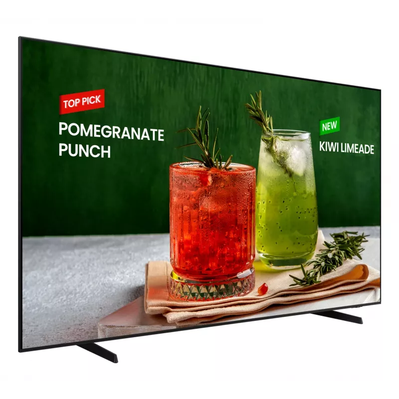 Samsung BE98D-H Digitaalne sildistus lameekraan 2,49 m (98 tolli) LED Wi-Fi 4K Ultra HD Must Sisseehitatud protsessor Tizen 16/7