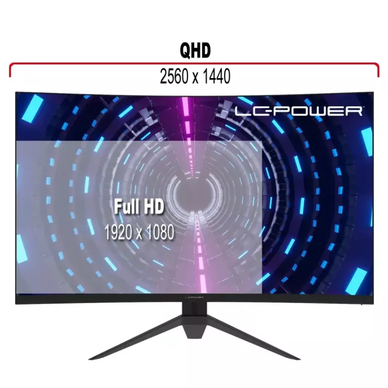 Monitor LC-Power LC-M32-QHD-165-C-V2 31.5 tolli Quad HD LCD 2560 x 1440