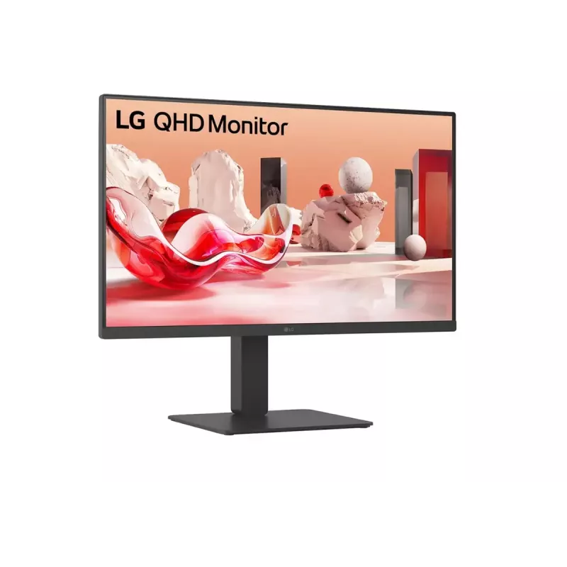 LG 27BA65QB-B.AEU arvutikuvar 68,6 cm (27 tolli) 2560 x 1440 pikslit Wide Quad HD LED Must