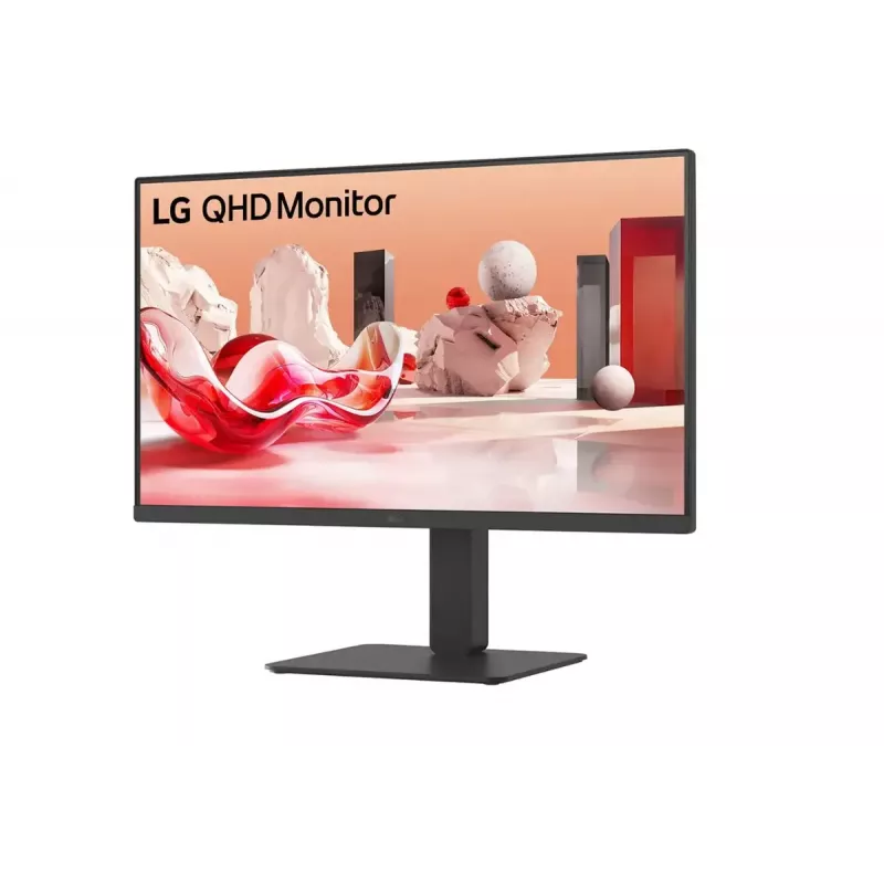 LG 27BA65QB-B.AEU arvutikuvar 68,6 cm (27 tolli) 2560 x 1440 pikslit Wide Quad HD LED Must