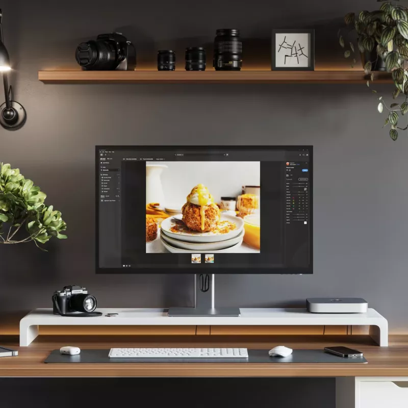 ALOGIC Desktop Monitor - Clarity Max Pro - 32in - 3840x2160 (4K UHD) USB-C toiteedastuse ja veebikaameraga